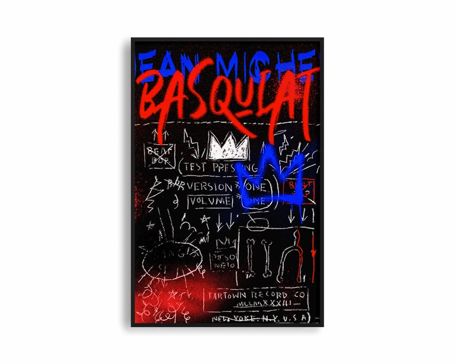 GraffArt - Jean Michel Basquiat #4nordic style wall decor