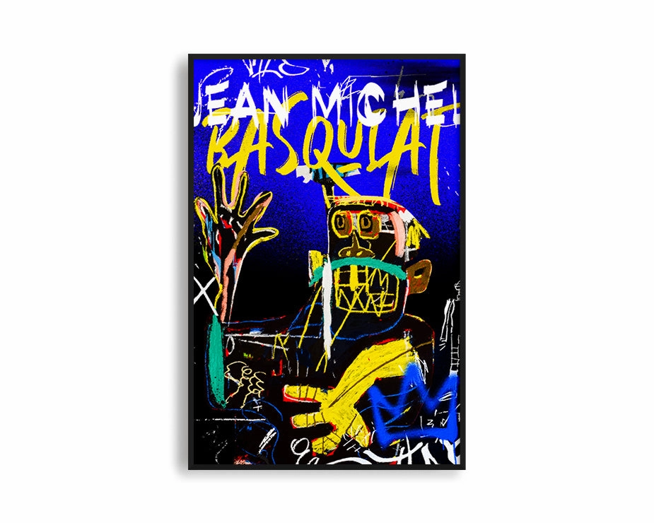 GraffArt - Jean Michel Basquiat Crownnordic style wall decor