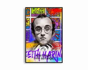 GraffArt - Keith Haringnordic style wall decor