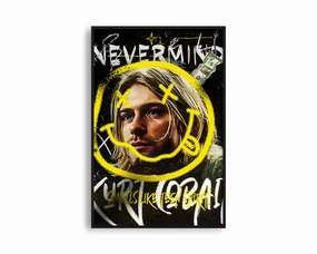 GraffArt - Kurt Cobainnordic style wall decor