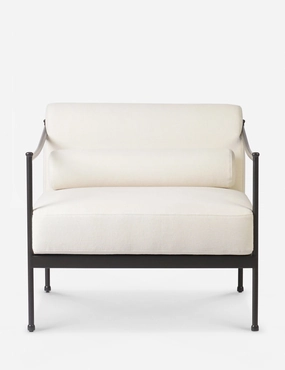 Granger Indoor / Outdoor Accent Chair by Amber Lewis x Four Handsoutdoor wrought iron plant stand