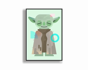 Graphic Yoda (May The 4th Special)nordic style wall decor