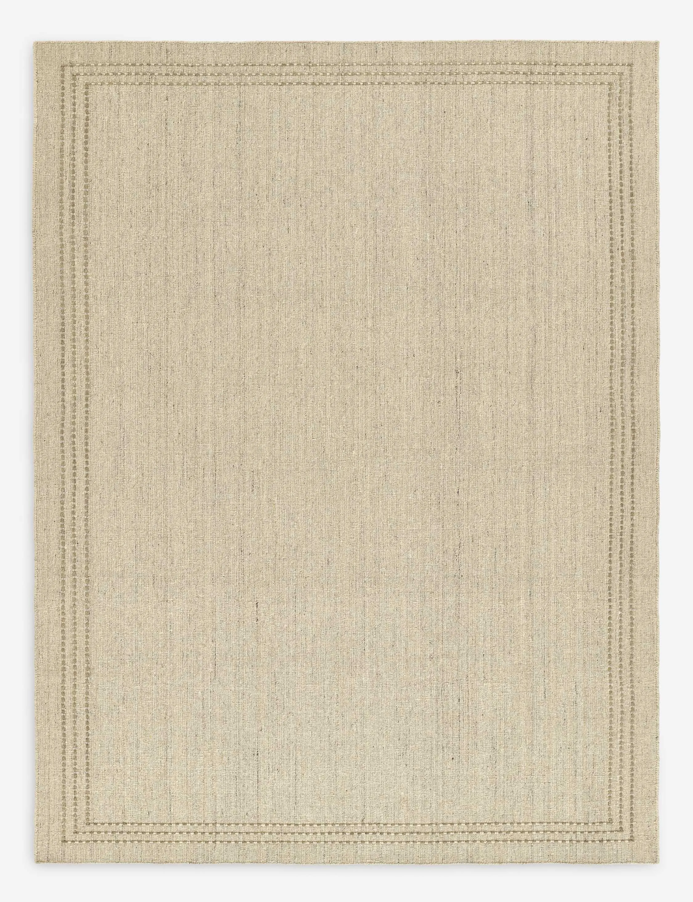 Greco Wool Rugmodern color block patchwork rug