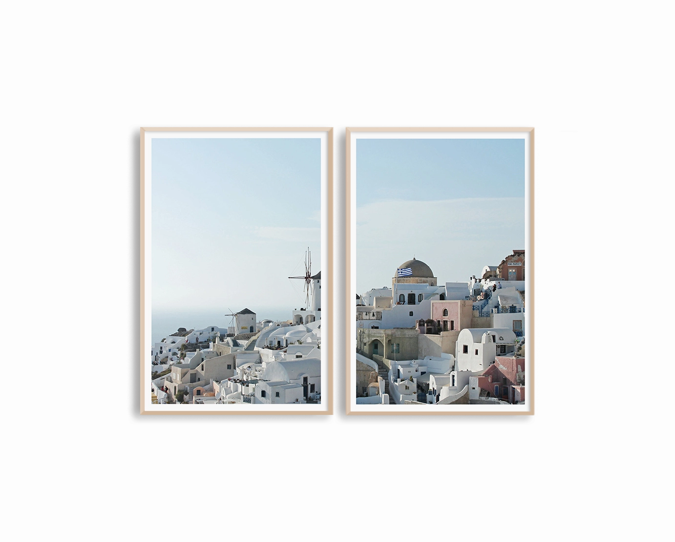 Greece Landscape Set Includes Two Prints