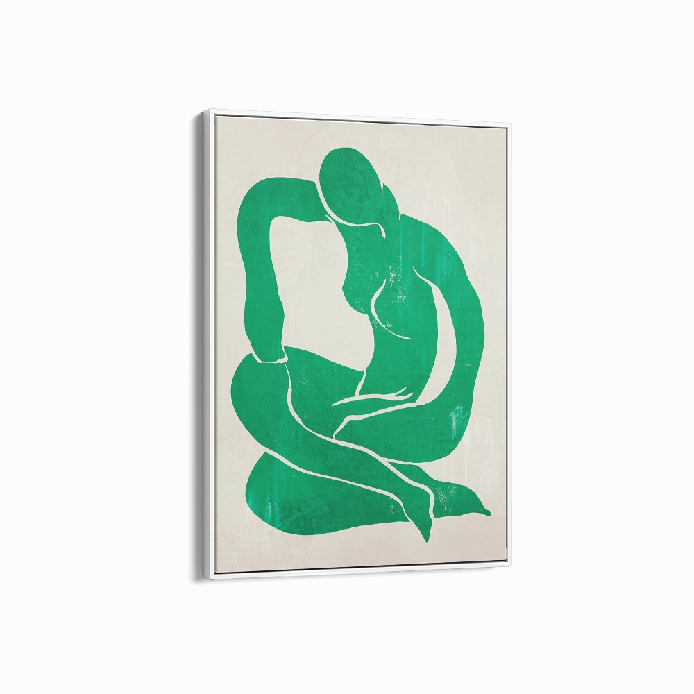 Green Figure Print 2