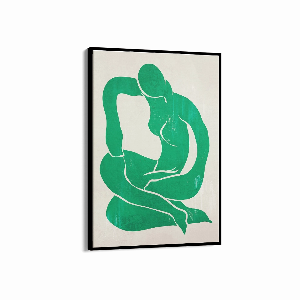 Green Figure Print 2
