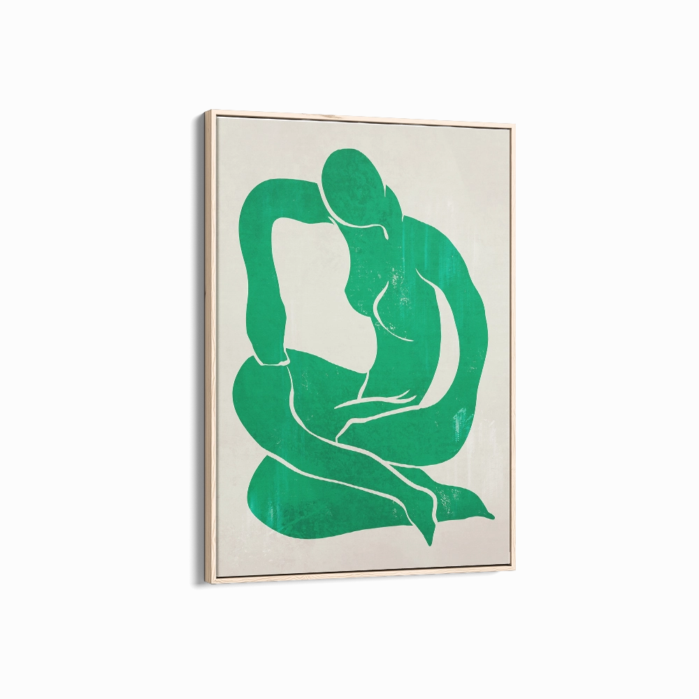 Green Figure Print 2