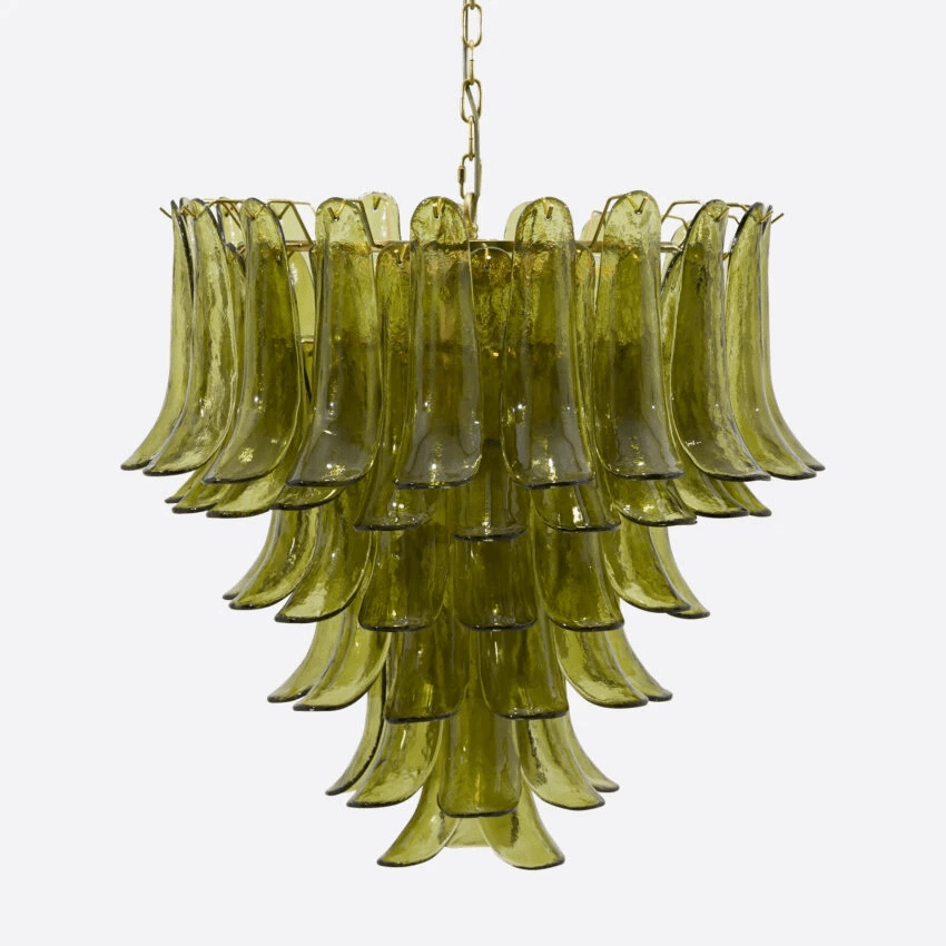 Green Petalo Chandelierrustic chandelier,bedroom chandelier 