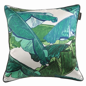 Green Plantation Leaf Throw Cushionhome decoration ,modern home decor 