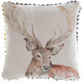 Gregor Printed Feather Cushion Naturalbedding sets ,throw blankets 