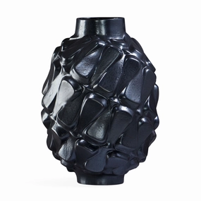 Grenade Zipper Vasehandmade ceramic dinnerware set