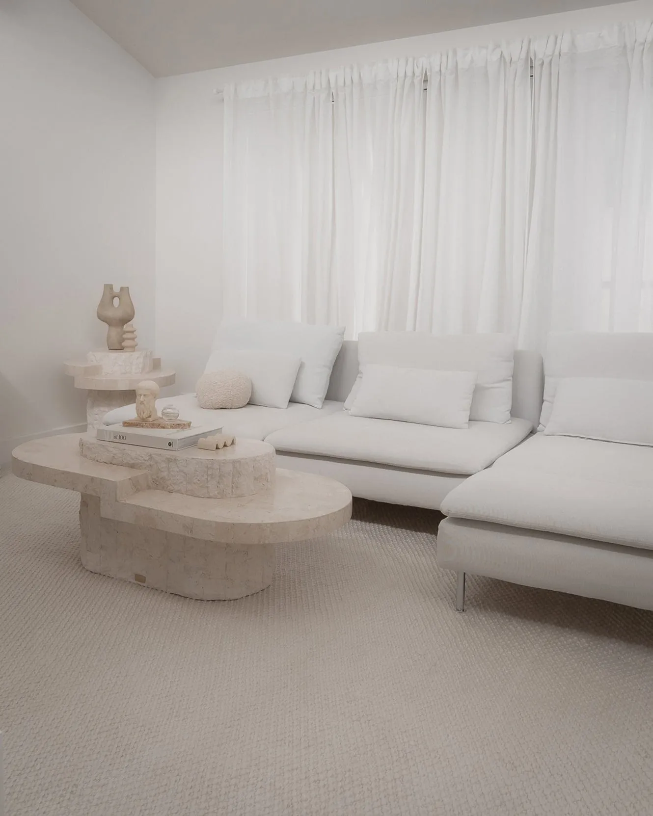 Greta Ivory Indoor Outdoor PET Rug