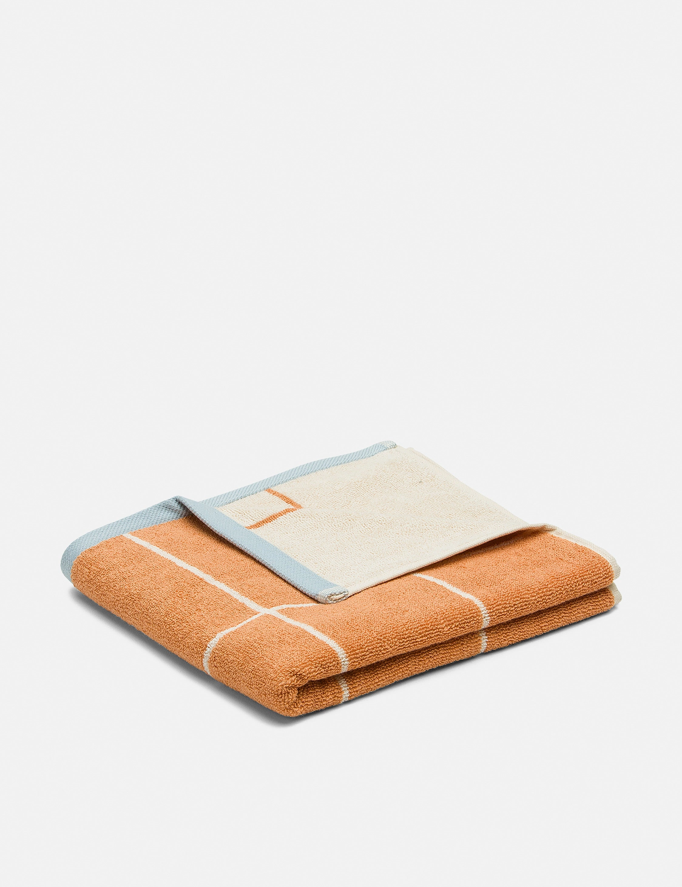 Grid Organic Cotton Towel by House No. 23