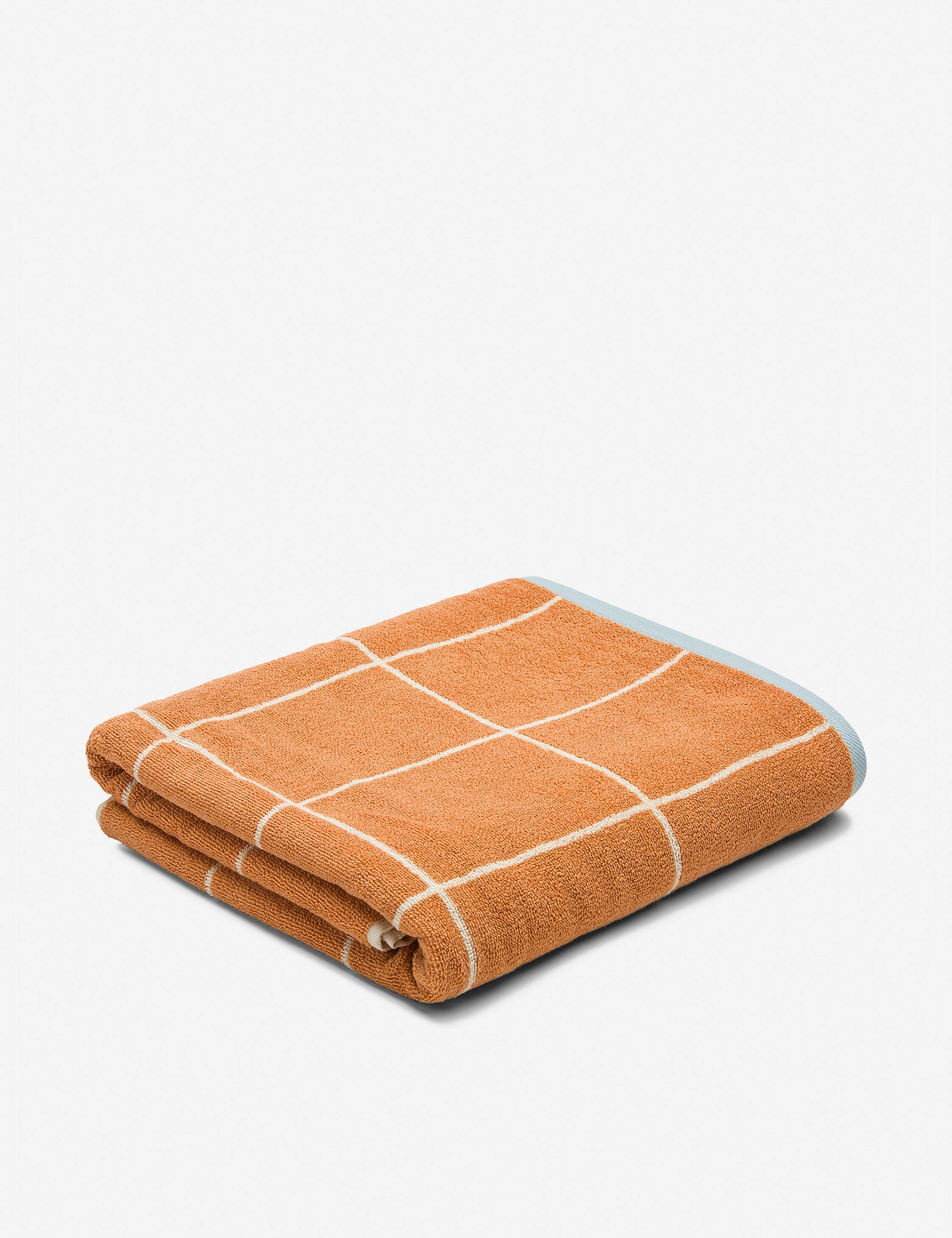 Grid Organic Cotton Towel by House No. 23