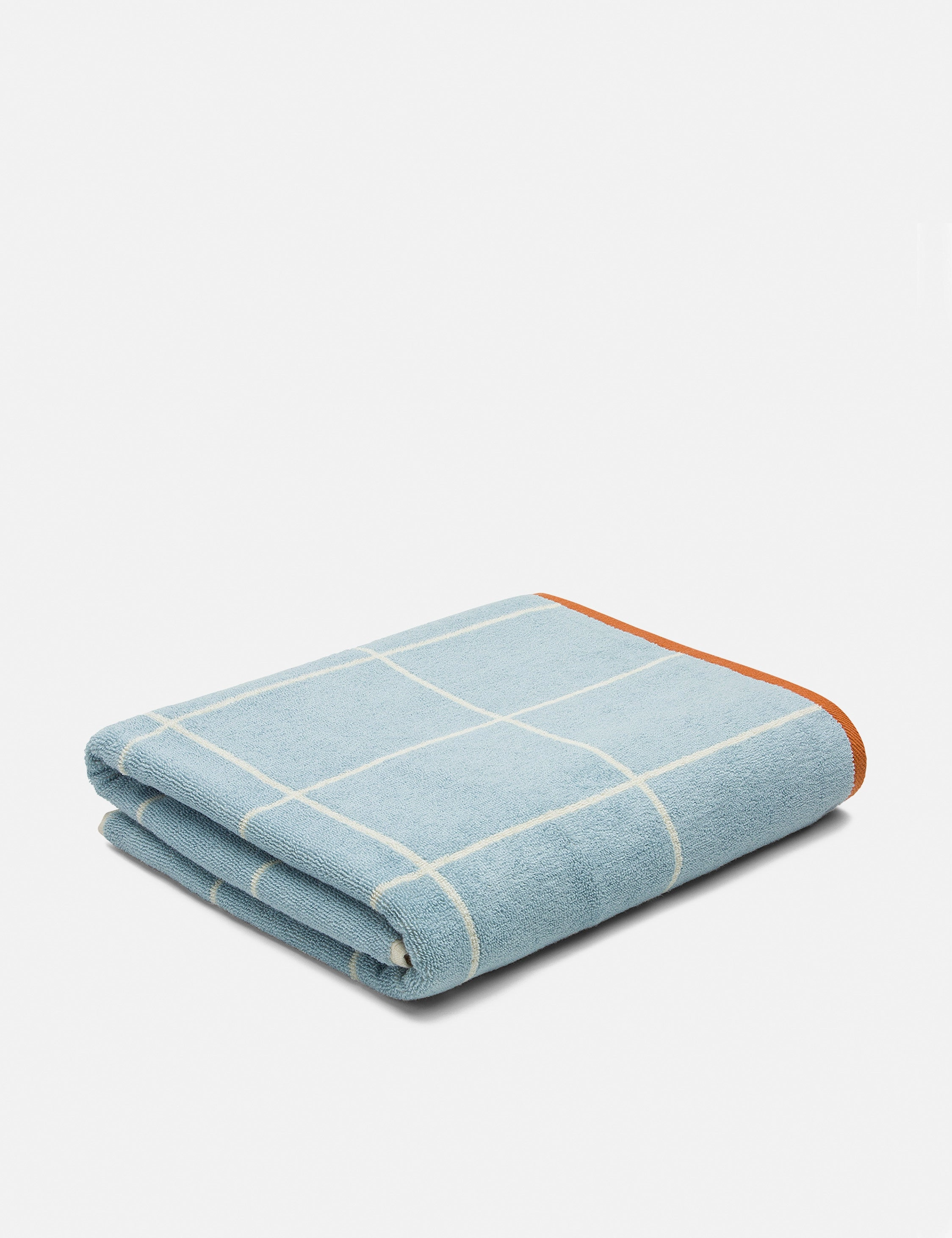 Grid Organic Cotton Towel by House No. 23