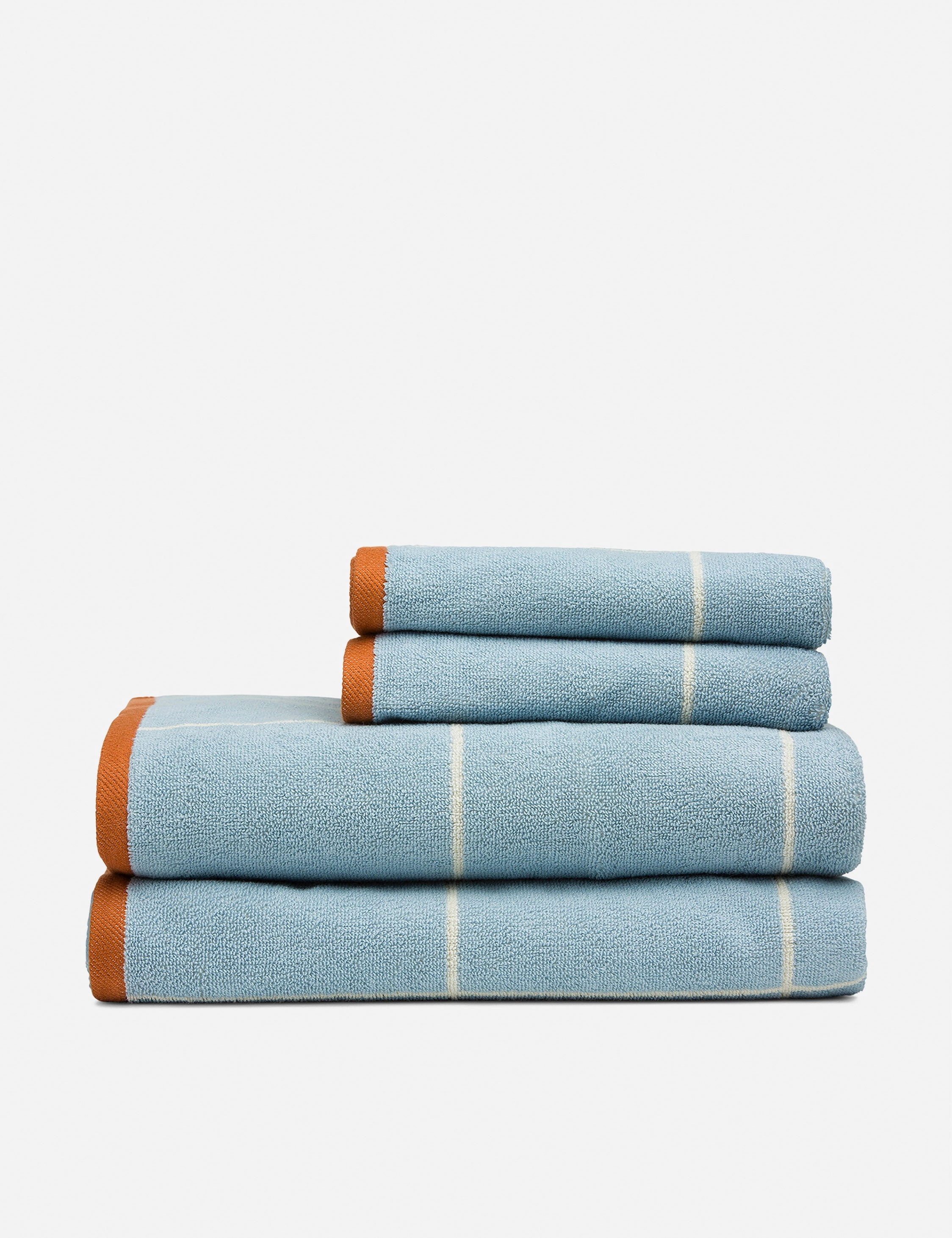 Grid Organic Cotton Towel by House No. 23