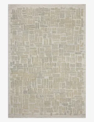 Gurley Hand-Tufted Wool Rugmodern color block patchwork rug