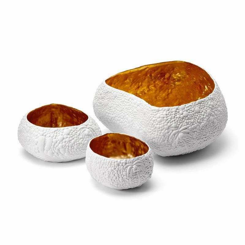 Haas Mojave Desert Bowl - Medium - White   Gold