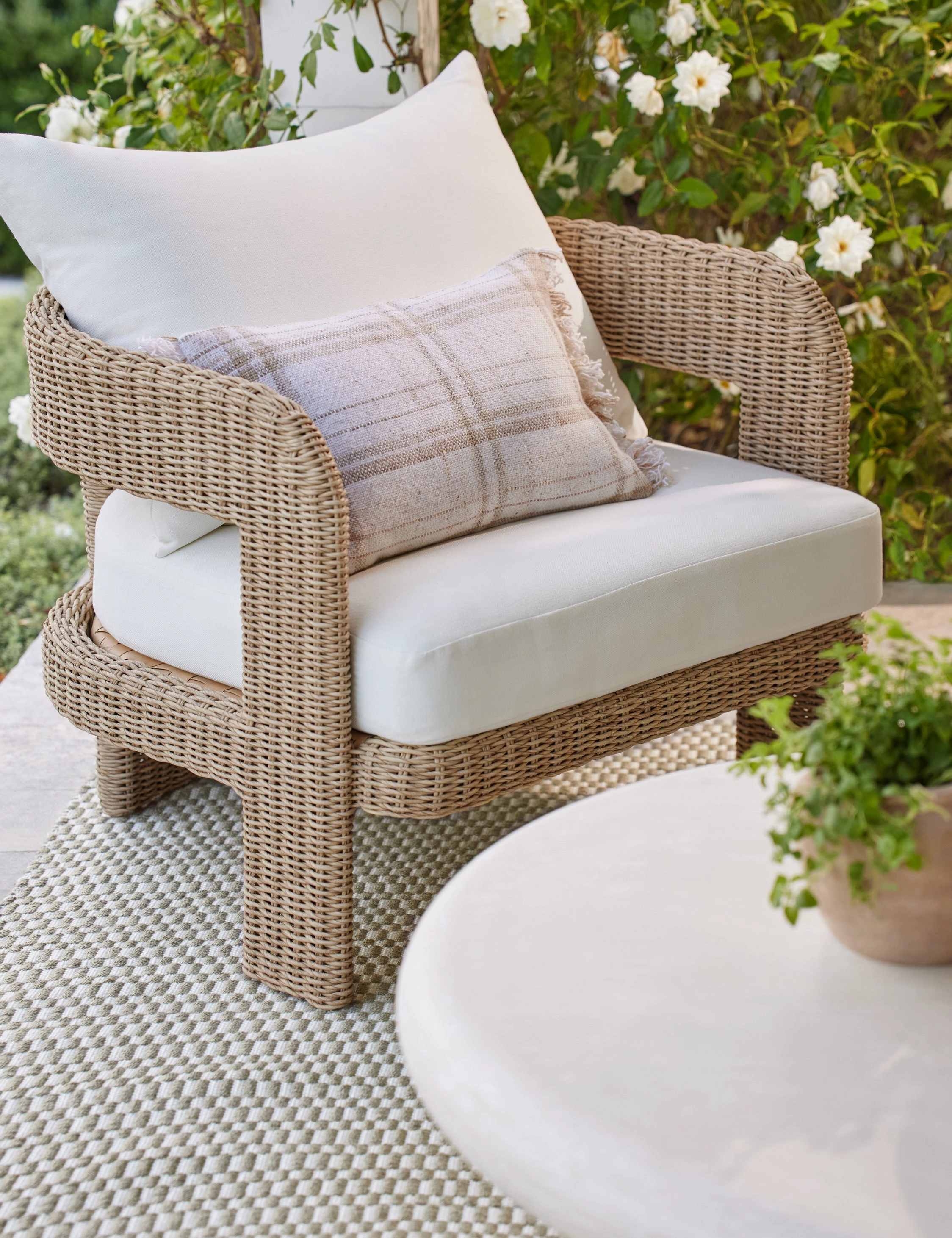 Hadler Outdoor Accent Chair
