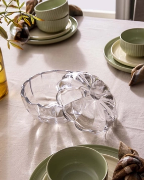 Halloween Pumpkin Glass Buffet Jarmodern kitchen decor ,kitchen dinner set ,dinnerware 
