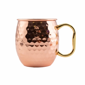 Hammered Copper Moscow Mule Mugglass cups ,personalized mugs 