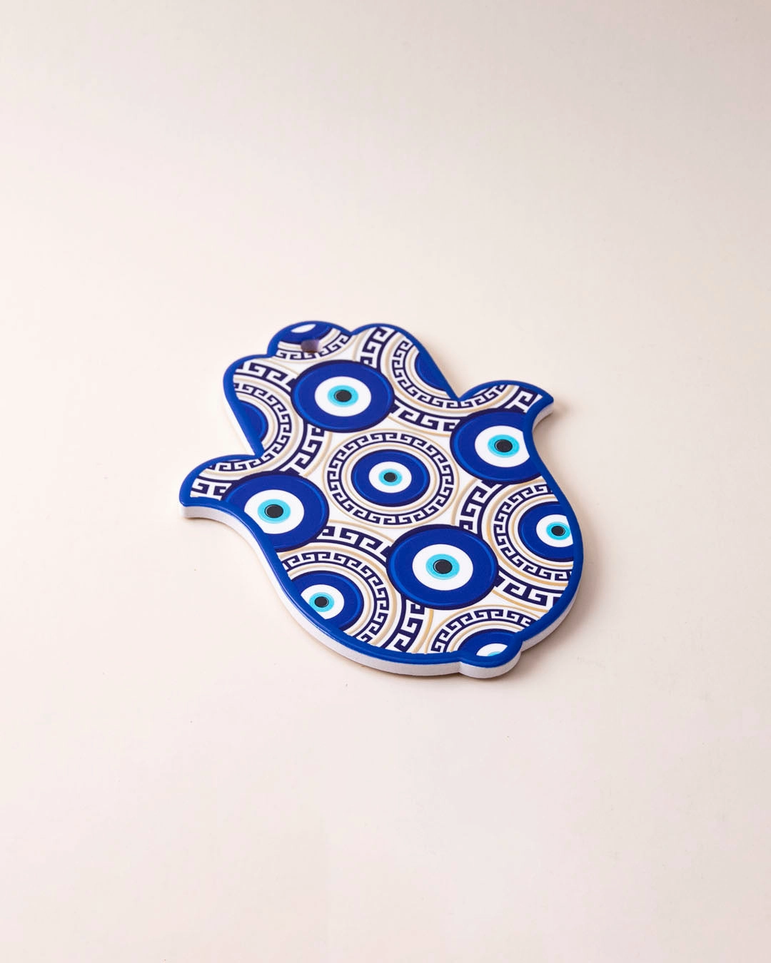 Hamsa Hand Ceramic Trivet