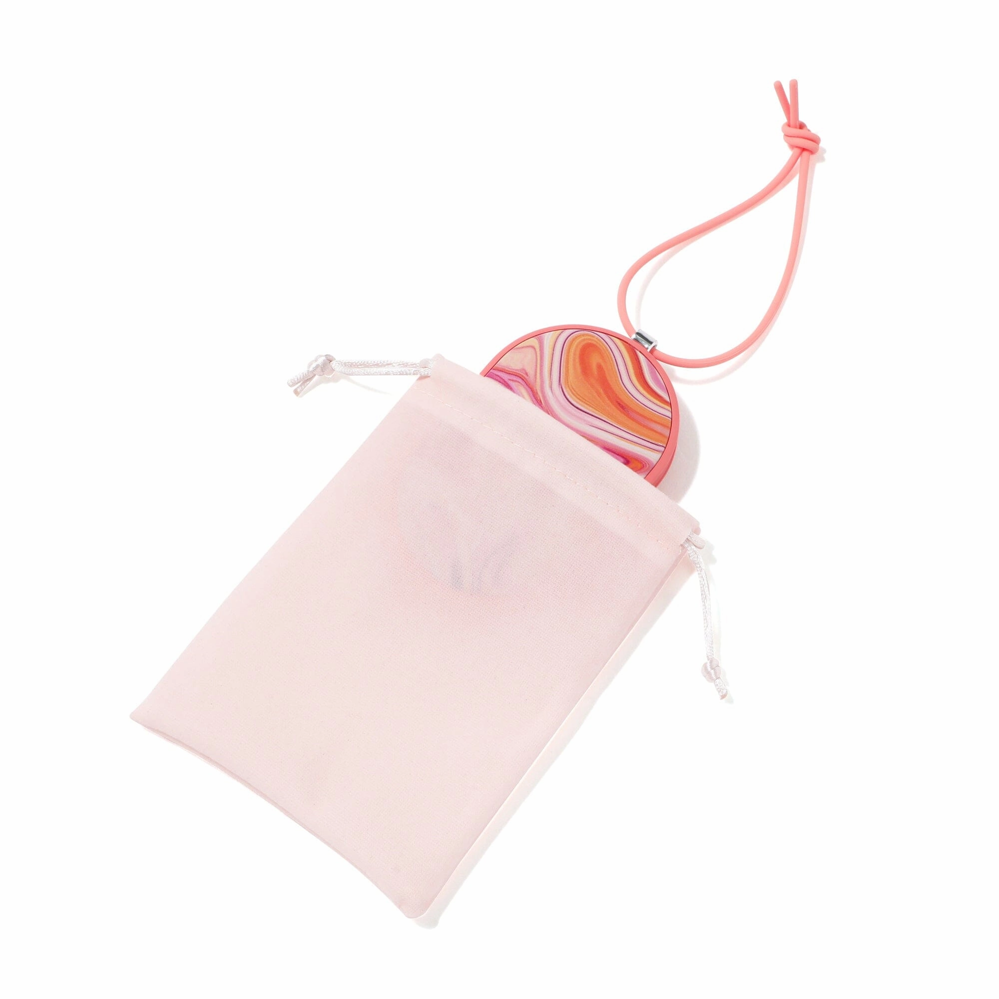 Hand Warmer Marble  Orange