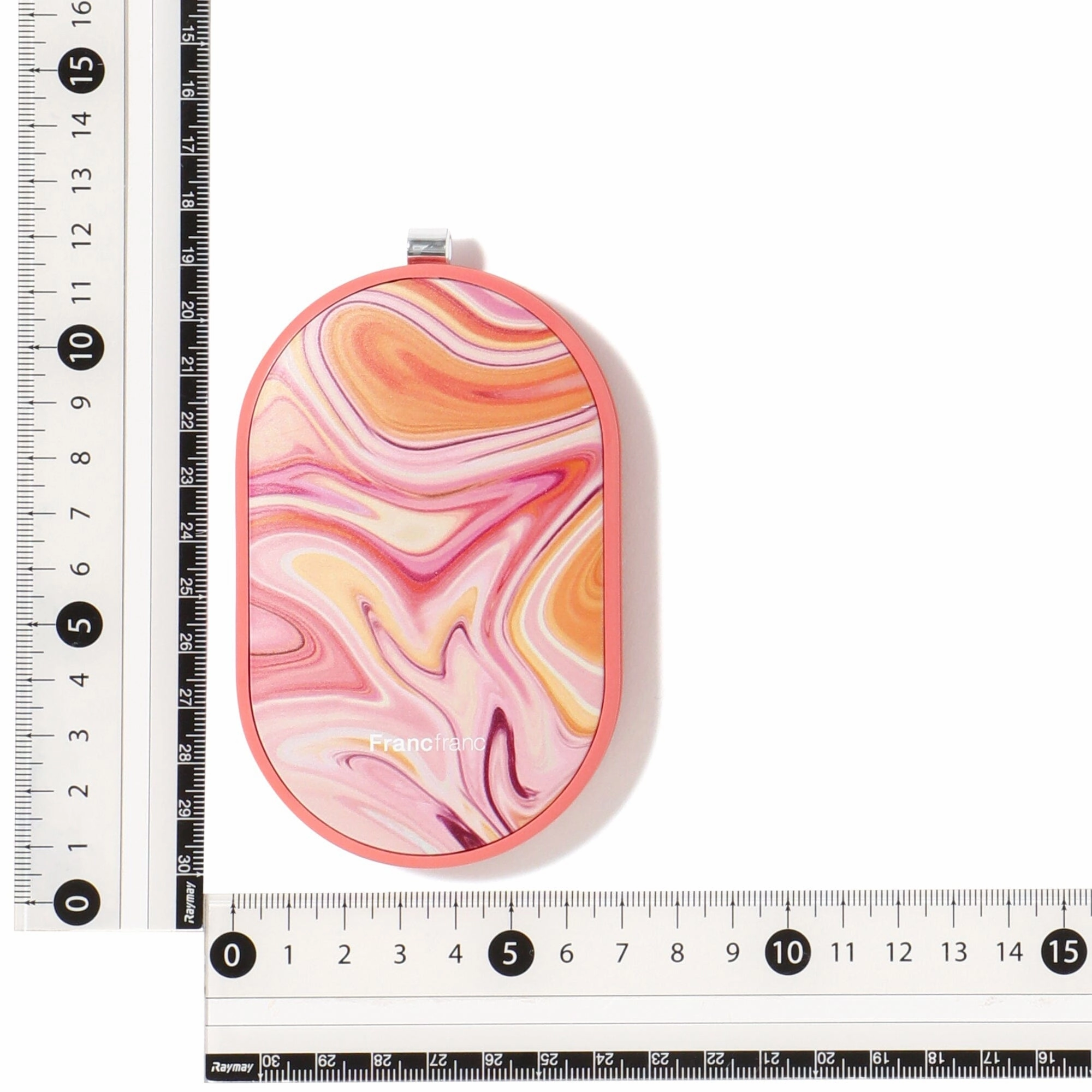 Hand Warmer Marble  Orange