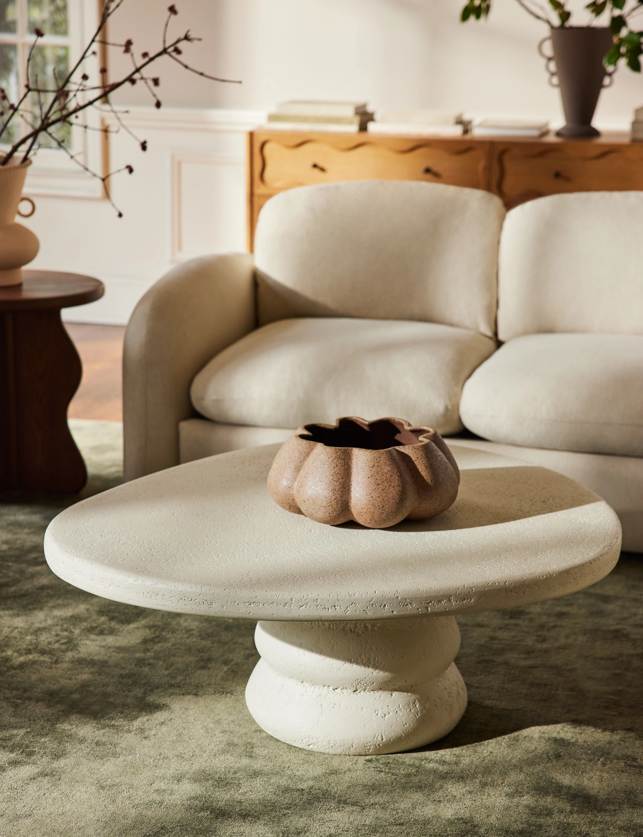 Hannu Indoor / Outdoor Round Coffee Table by Aimee Song