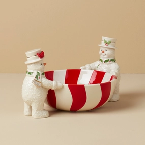 Happy Holly Days Treat Bowlmodern kitchen decor ,kitchen dinner set ,dinnerware 