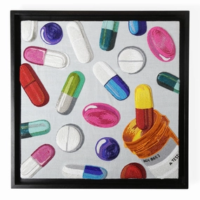 Happy Pills Beaded Artnordic style wall decor