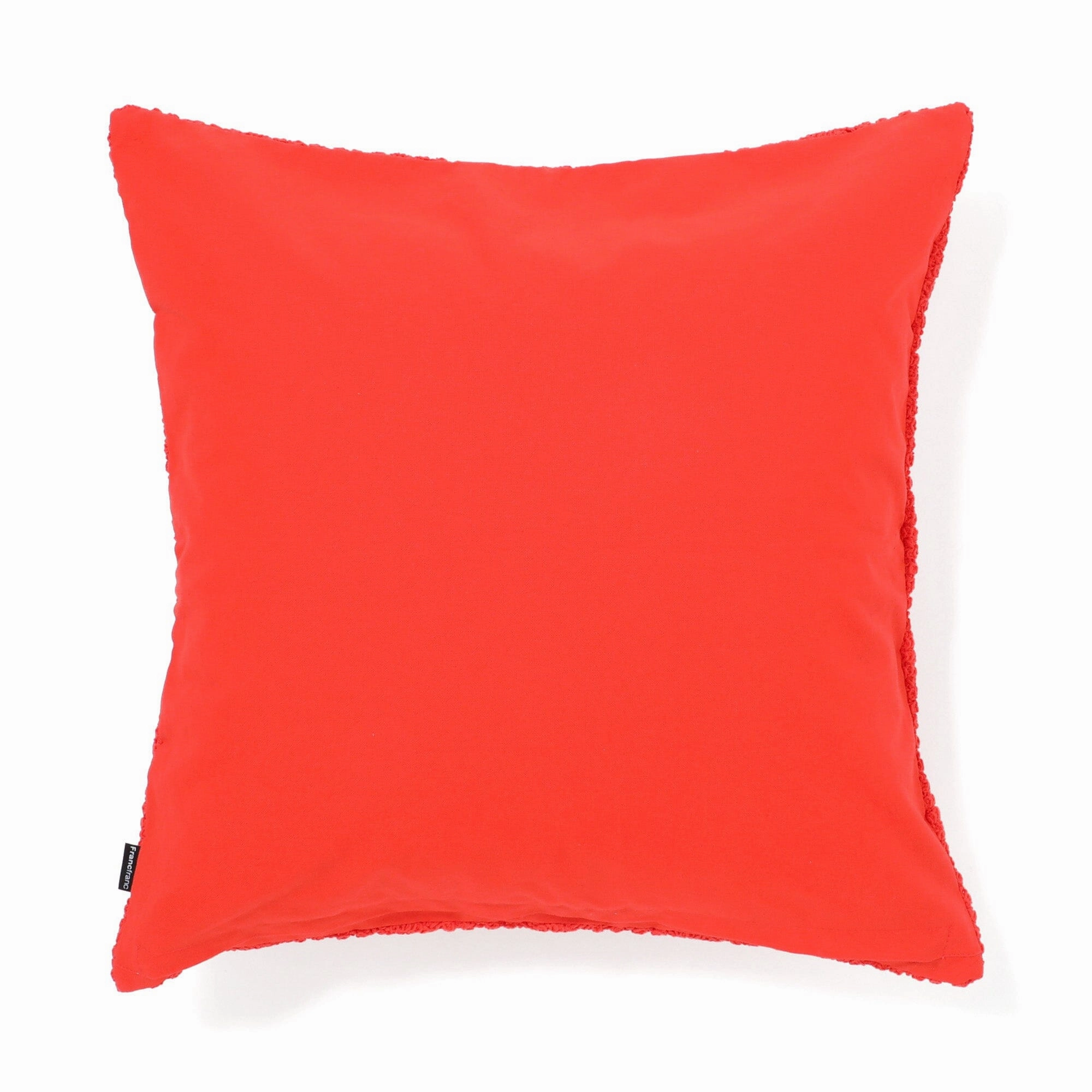 Hard Crochet Cushion Cover 450 X 450 Orange