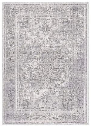 Harriette Ivory and Grey Lustrous Transitional Rug *NO RETURNS UNLESS FAULTYmodern color block patchwork rug