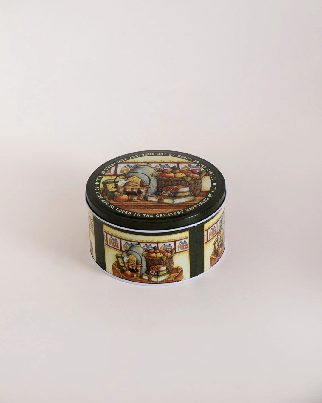 Harvest Pantry Round Storage Canister - Set Of 3