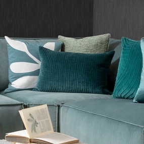 Haze Embroidered Feather Cushion Oceanhome decor ,wall decor 