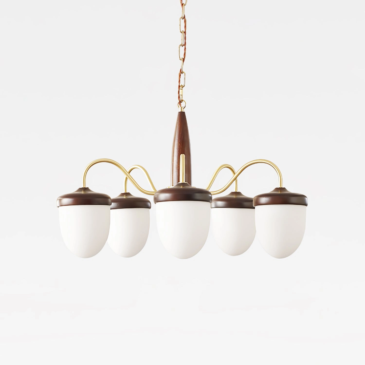 Hazelnut Branch Chandelierrustic chandelier,bedroom chandelier 