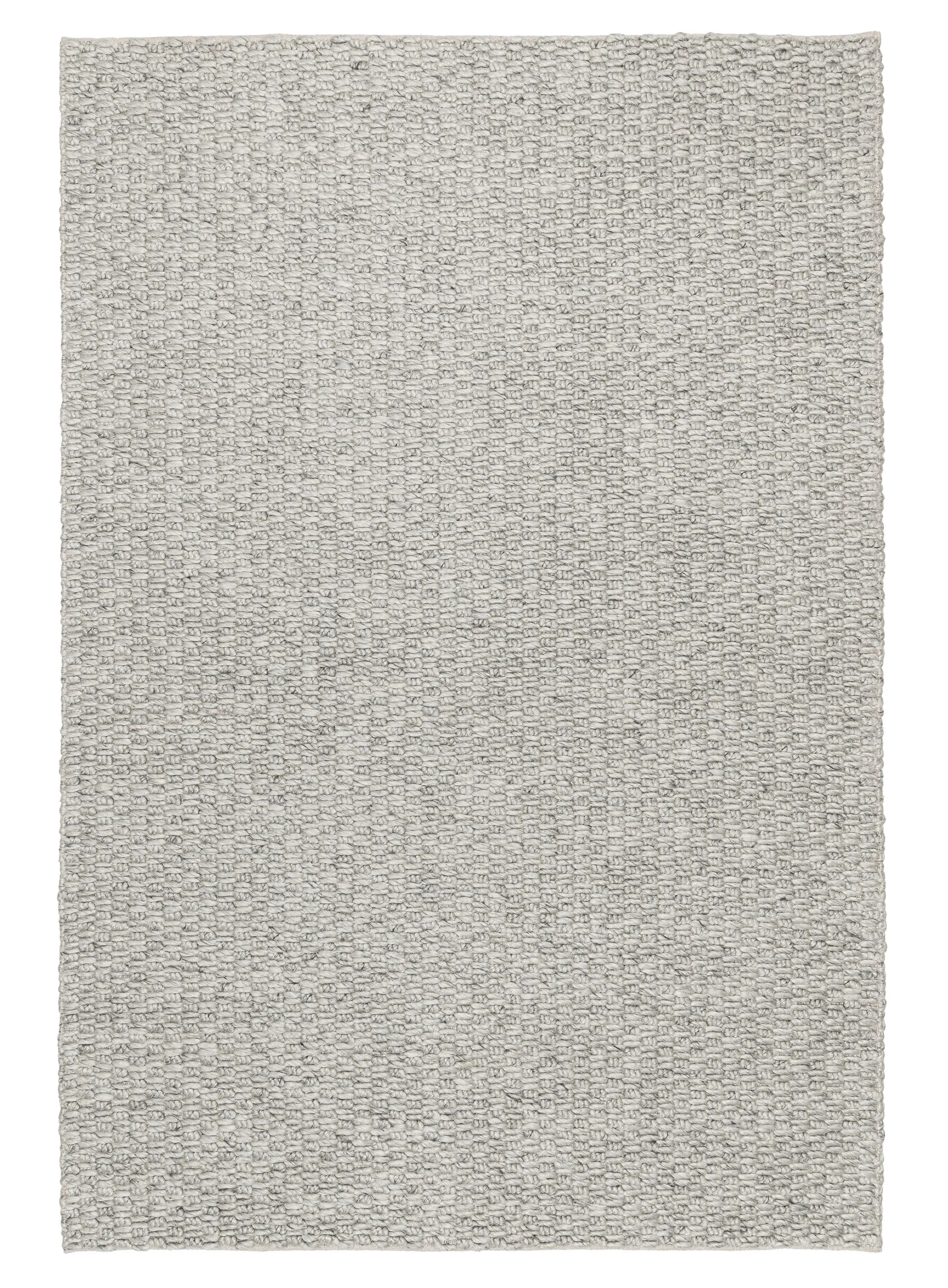 Heather Grey Chunky Wool Rugmodern color block patchwork rug