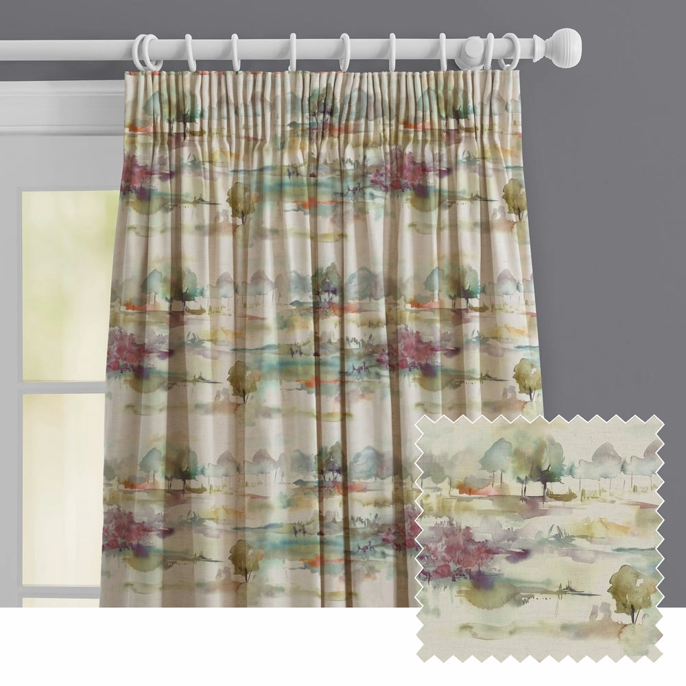 Heather Moors Printed Made to Measure Curtains Linenhome decor ,wall decor 