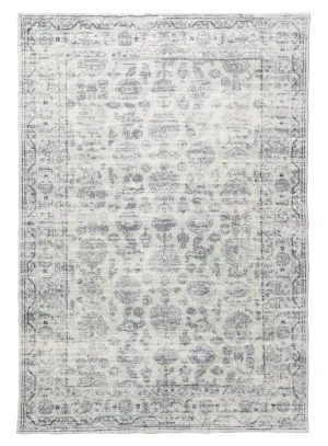 Heidi Green and Grey Distressed Washable Rug *NO RETURNS UNLESS FAULTYmodern color block patchwork rug
