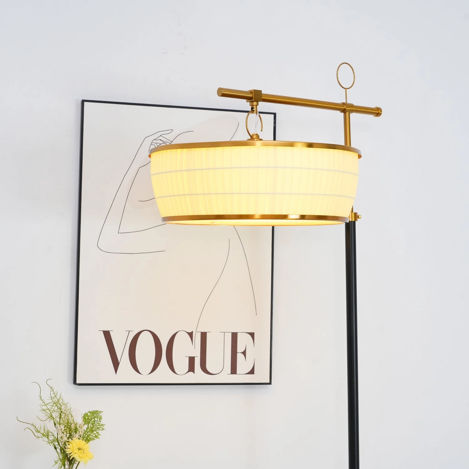Hejun Fabric Floor Lamp
