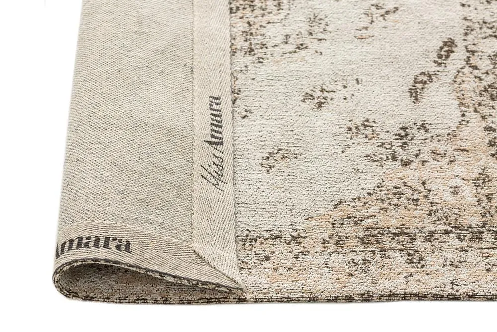 Helena White and Peach Turkish Style Distressed Runner Rug *NO RETURNS UNLESS FAULTY