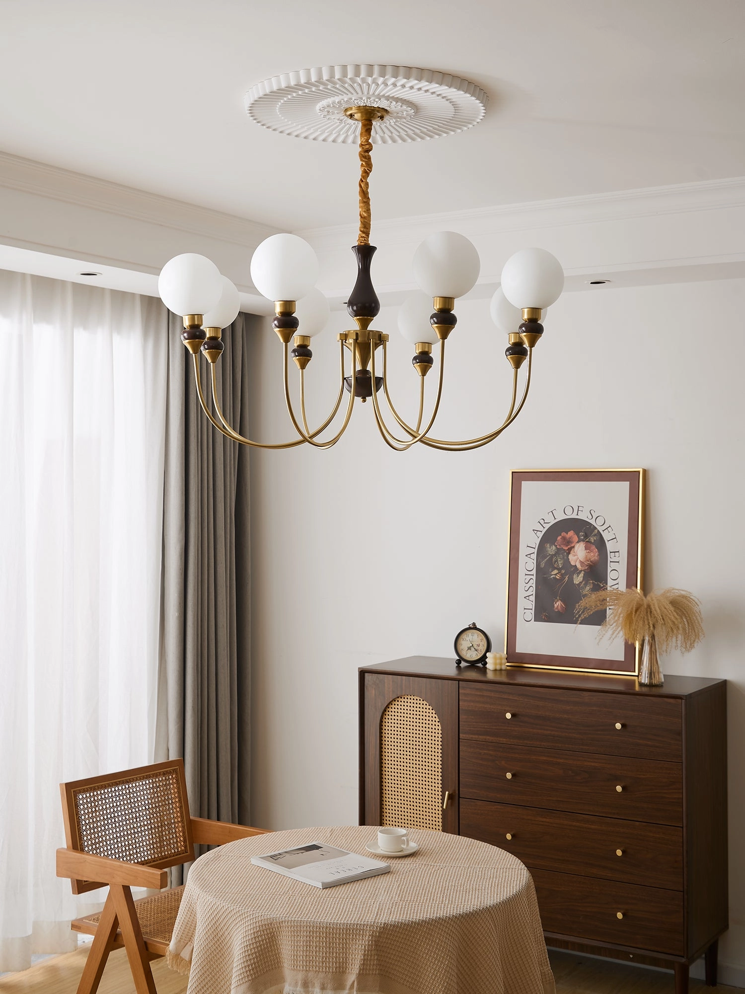 Helena Curve Chandelier