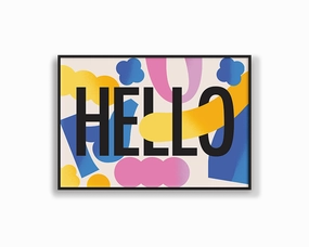 Hello Landscapemodern abstract painting decor