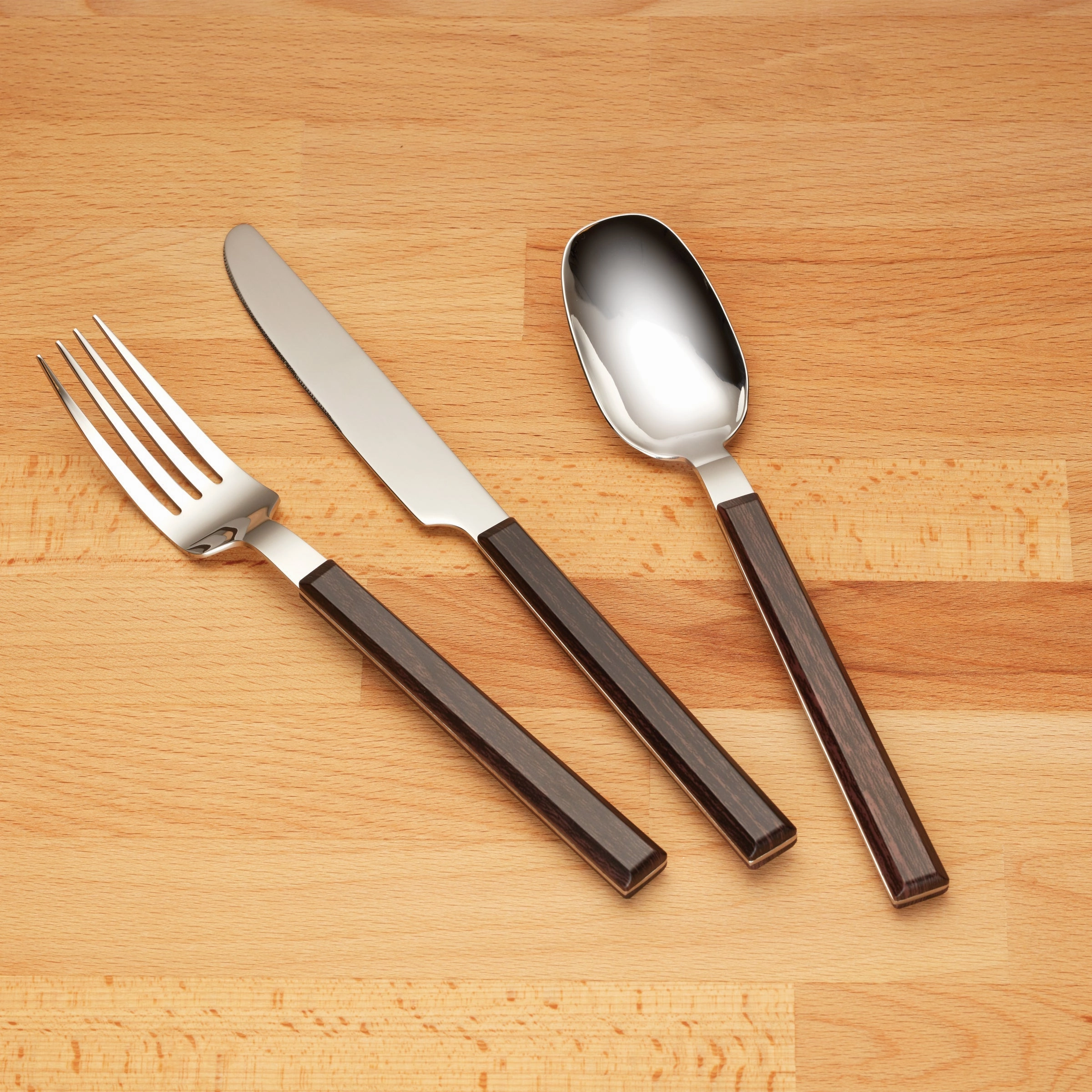 Henley Brown 16 Piece Flatware Set