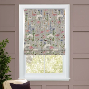 Hermione Printed Cotton Made to Measure Roman Blinds Silverhome decor ,wall decor 