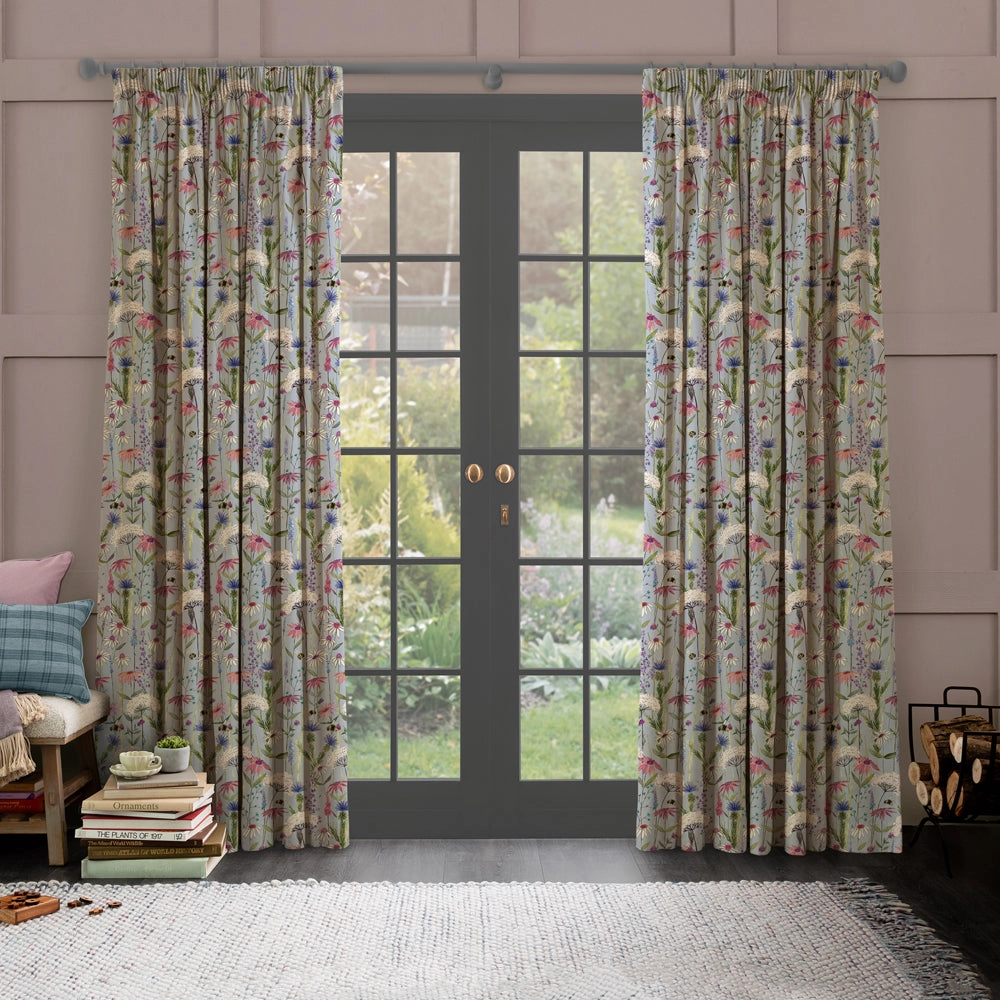 Hermione Printed Made to Measure Curtains Dawn