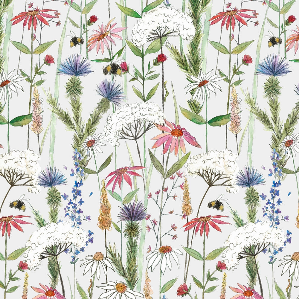 Hermione Printed Made to Measure Curtains Linen