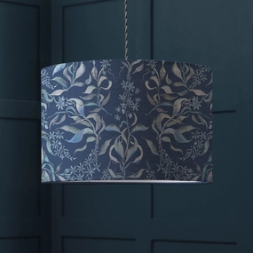 Hettie Eva Printed Lamp Shade Atlas Bluemodern home decor ,home decor for bedroom 