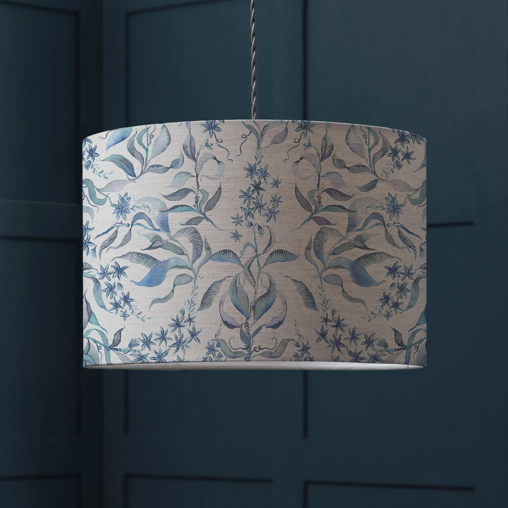 Hettie Eva Printed Lamp Shade Delft Bluemodern home decor ,home decor for bedroom 