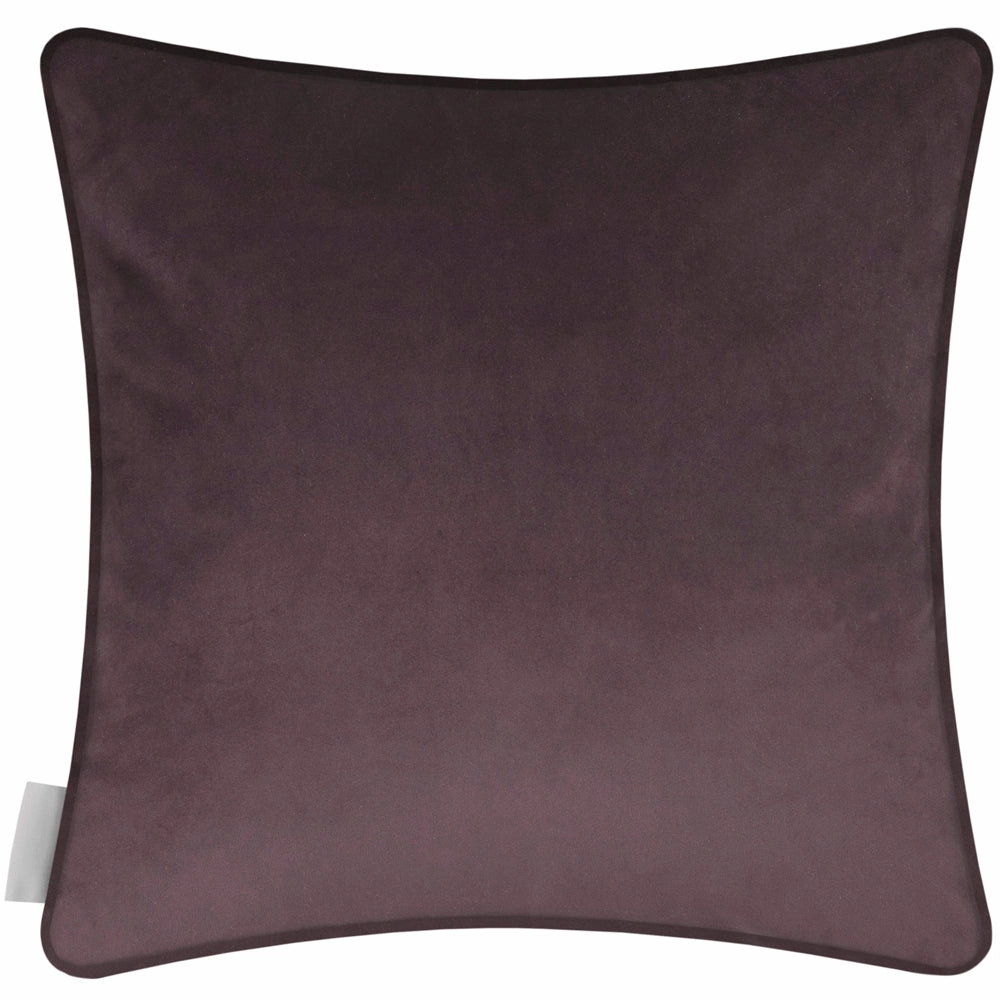 Hettie Printed Piped Cushion Hyacinth